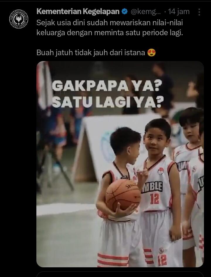 Jan Ethes Main Basket, Warganet Fokus Antrean Barisan: Lah Kok Nyelak