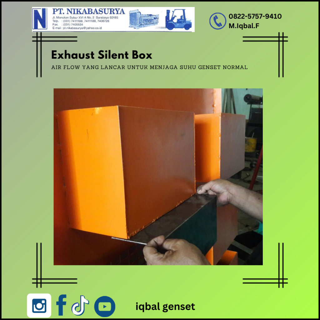 Air Flow Pada Genset Silent