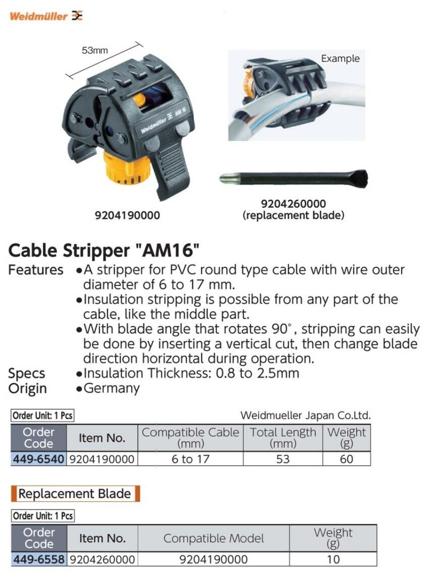Wire Stripper WEIDMULLER