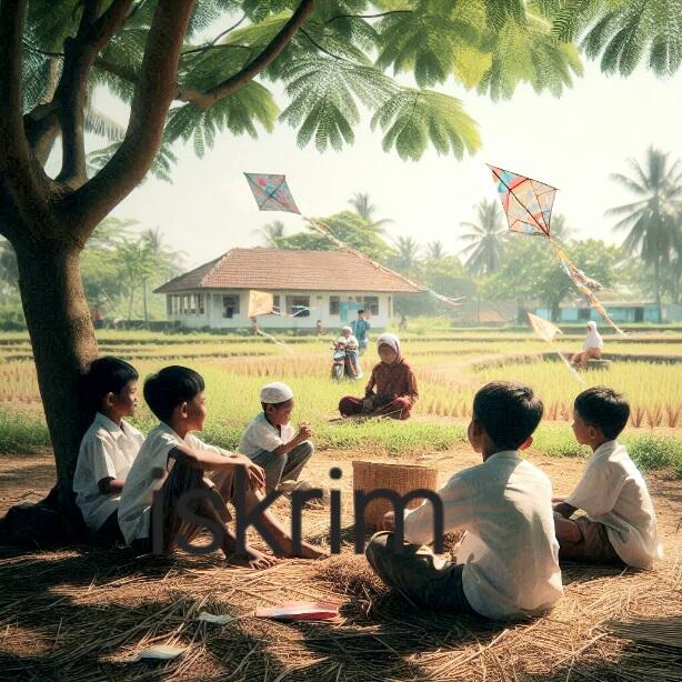 Liburan Sekolah Tiba, Masih Ingat Pertamakali Bisa Naikin Layangan, Gan?