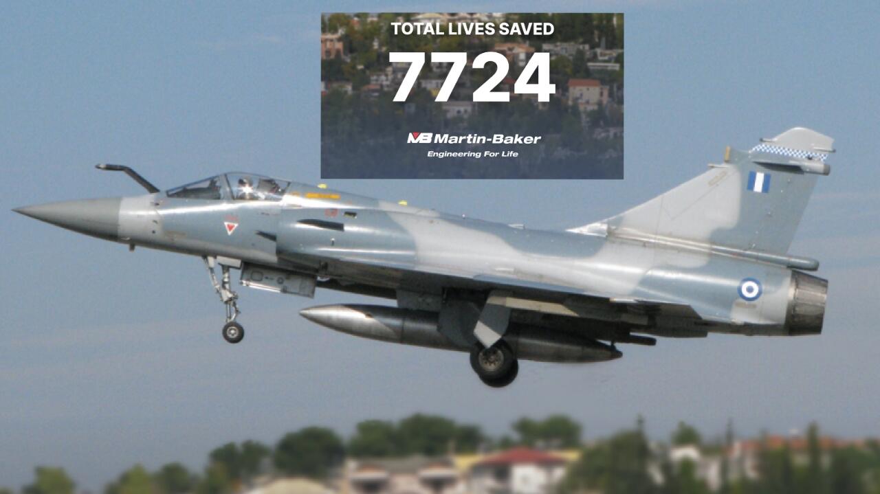 Mirage 2000-5 Gagal Mendarat, Pilot Diselamatkan Kursi Lontar Martin Baker