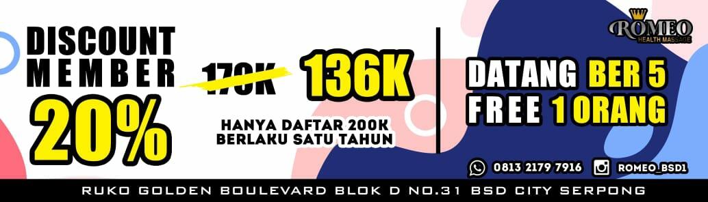 ROMEO 2 Health Massage (Ruko Golden Boulevard Blok O No 1 Bsd City)