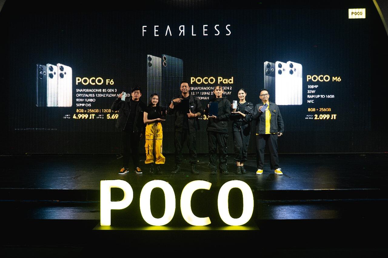 POCO Merilis 3 Perangkat Fearless Sekaligus!