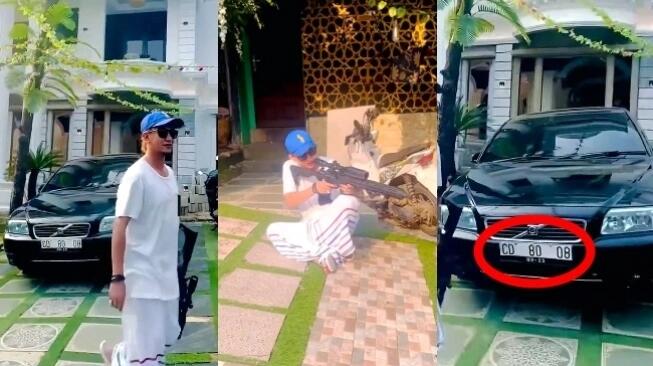 Habib Bahar bin Smith Tampil Sangar Tenteng Senapan, Ada Mobil Diplomatik Papua