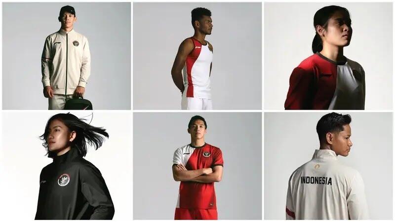 Seragam Timnas Olimpiade Paris oleh Didit Hediprasetyo