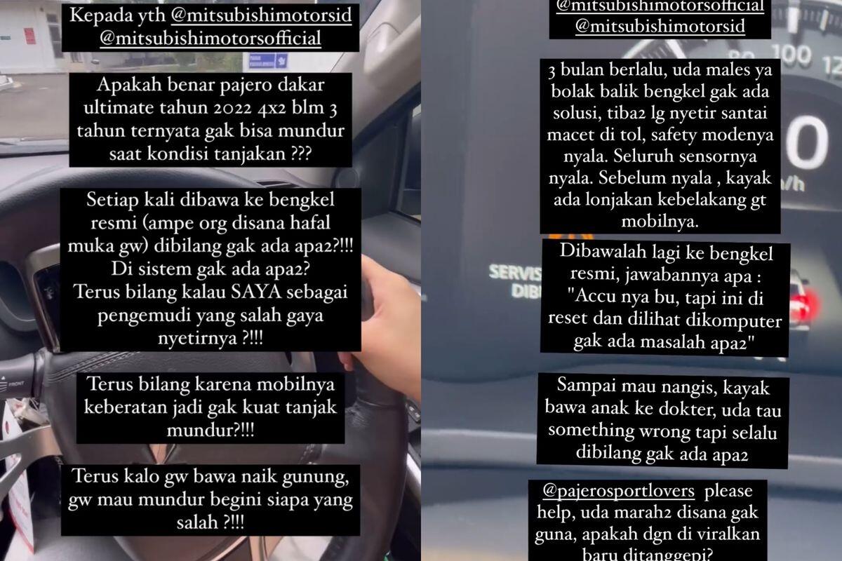 Curhat Pemilik Pajero Sport, Alami Masalah Mobil Bergetar
