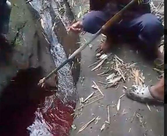 Heboh Warna Air Sungai Berubah Jadi Merah di Malang, Warga Kaitkan Dengan Hal Mistis!