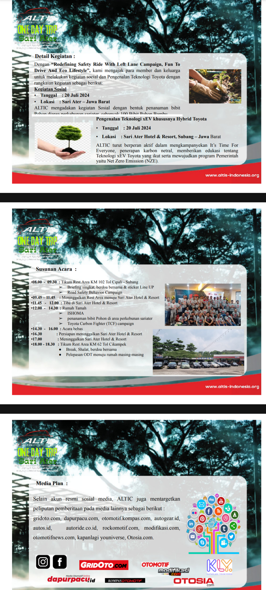 ALTIC - One Day Trip (Sari Ater) 20 Juli 2024