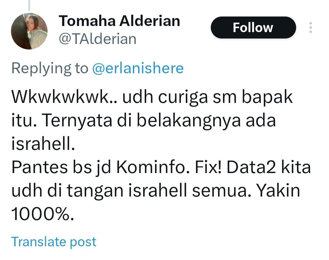 VIRAL Jejak Digital Menkominfo Foto Bareng Tentara Israel

