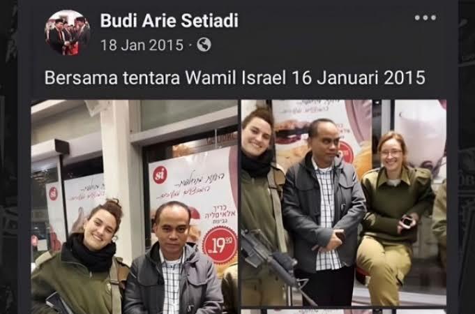 Oalah Pantesan! Menkominfo Budi Arie Kepergok pernah Foto bareng Tentara Israel