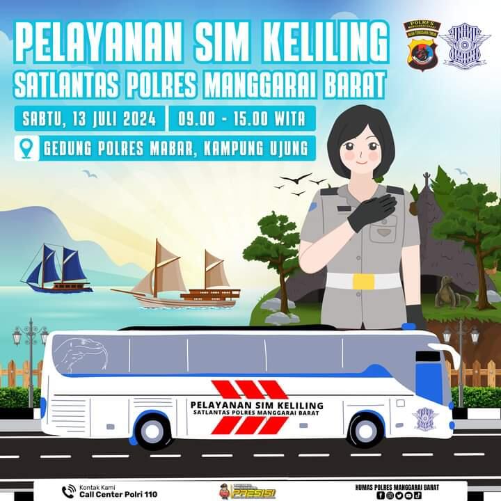 Kemudahan Perpanjangan SIM A dan C di Labuan Bajo