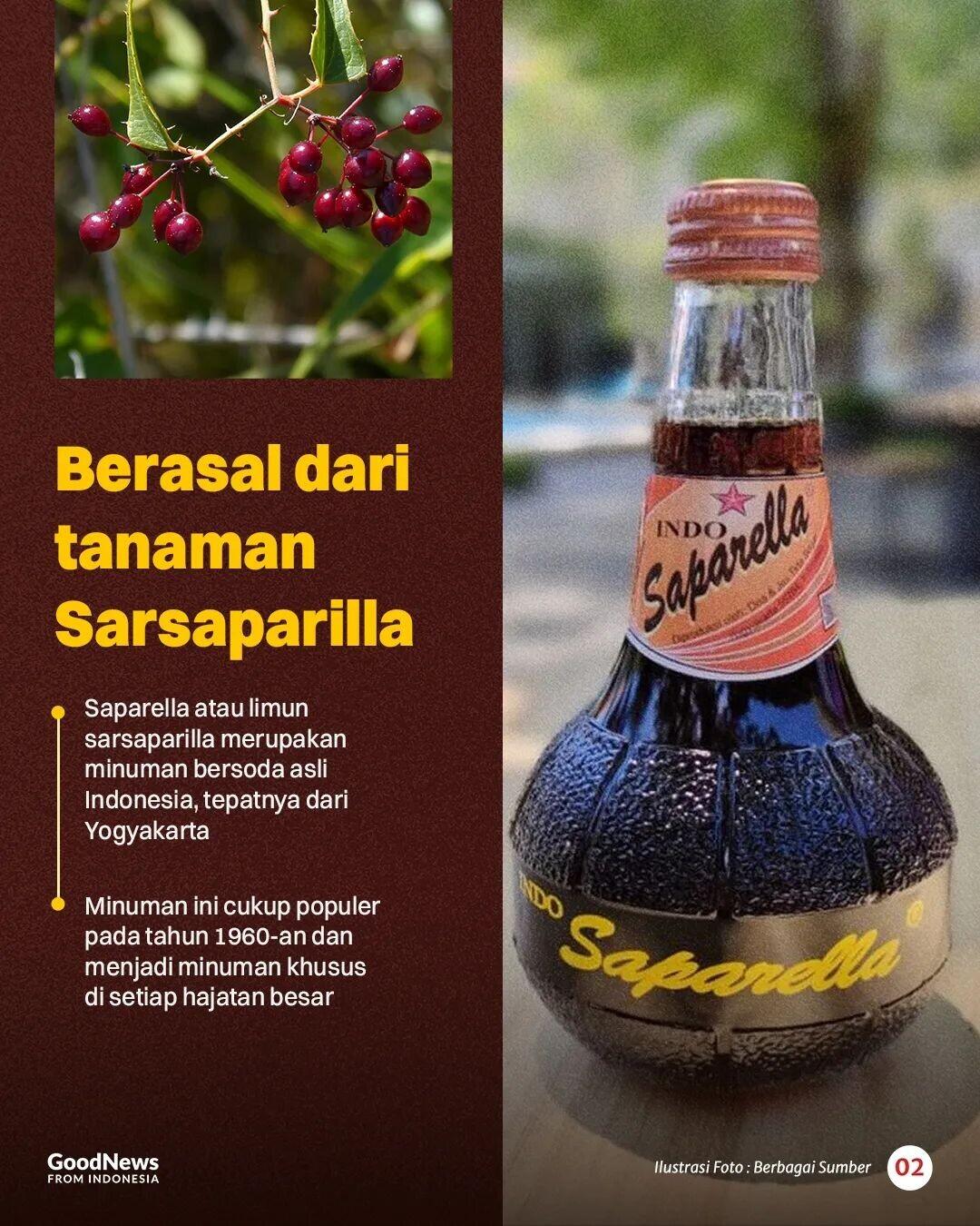 Minuman Klasik Saparella, Minuman Bersoda Asli Indonesia
