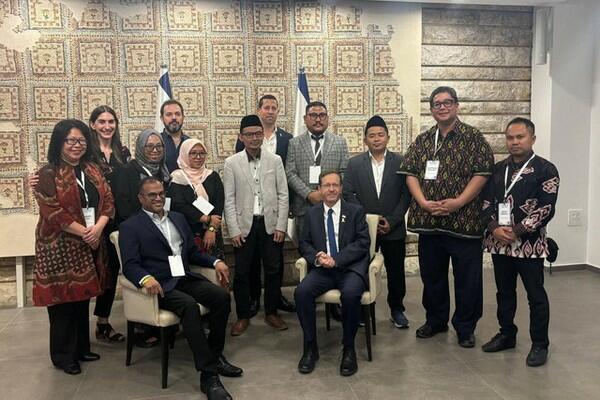 Hasbara! Akhirnya Terkuak, LSM Pro Israel Dibalik 5 Tokoh NU Bertemu Presiden Israel