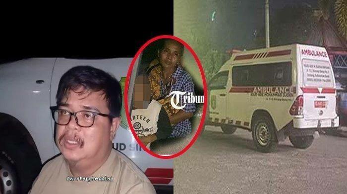Sudah Bayar, Bayar Lagi? Supir Ambulans Turunkan Jenazah Bayi dan Keluarganya di SPBU