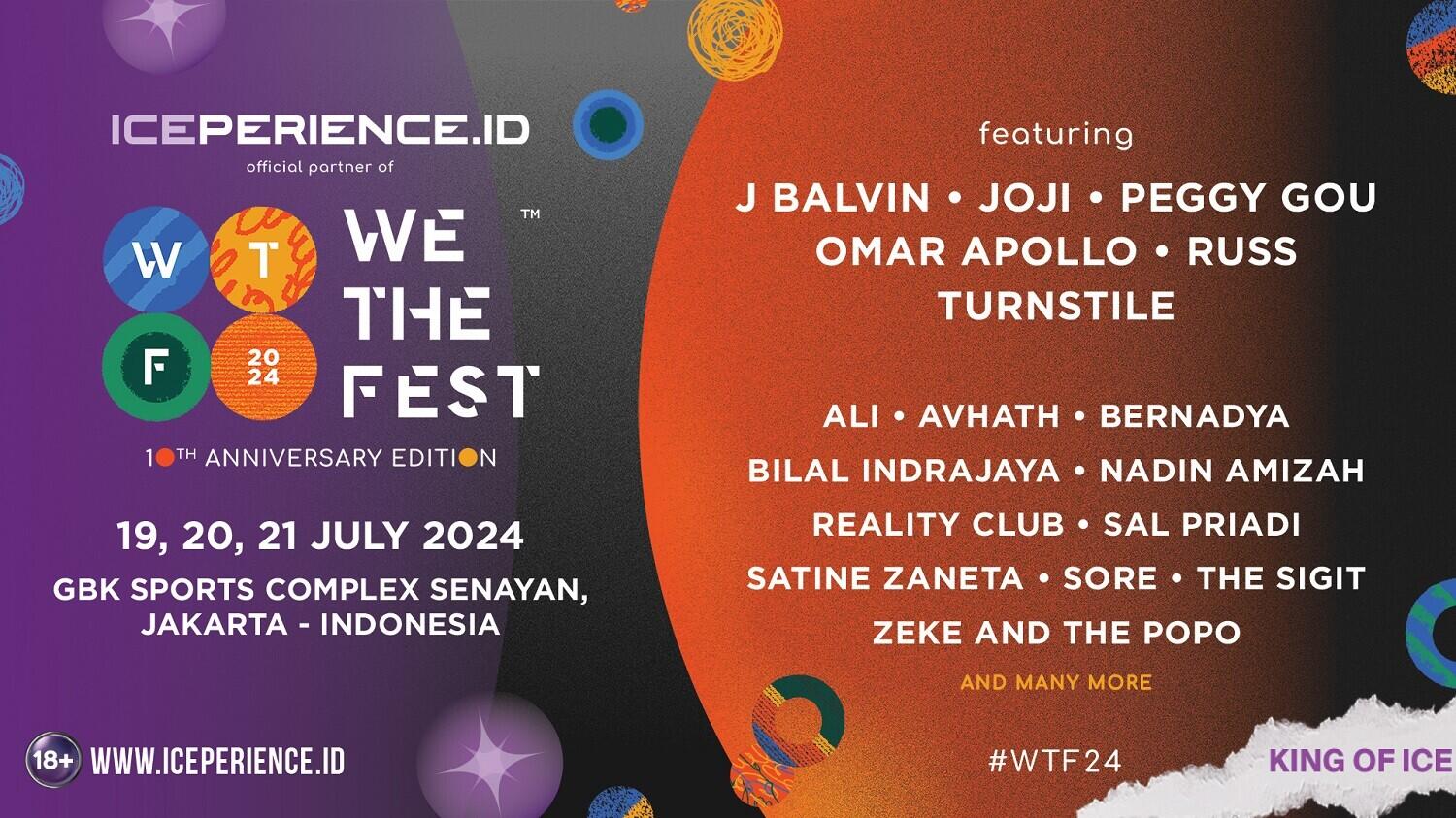 Datengin The Landmark by Iceperience.id di We The Fest 2024!