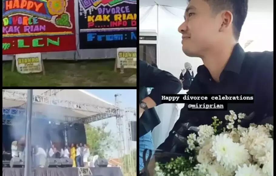Parah, Perceraian Dirayakan Segala! Akhirnya Dilaporkan Mantan Istri Deh