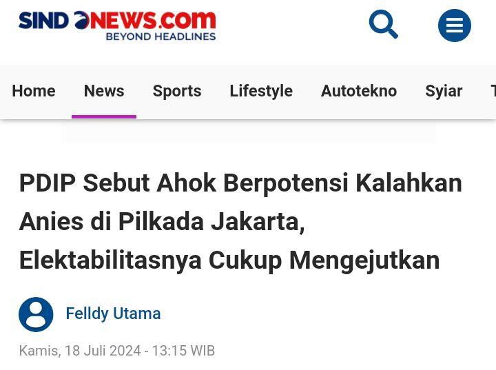 Malam Ini di Interupsi Efek Jokowi & Prabowo di Pilkada Jakarta
