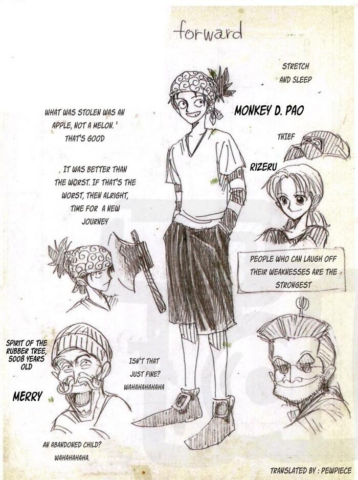 Gambar Langka Eiichiro Oda Ini Akhirnya Rilis Setelah 30 Tahun