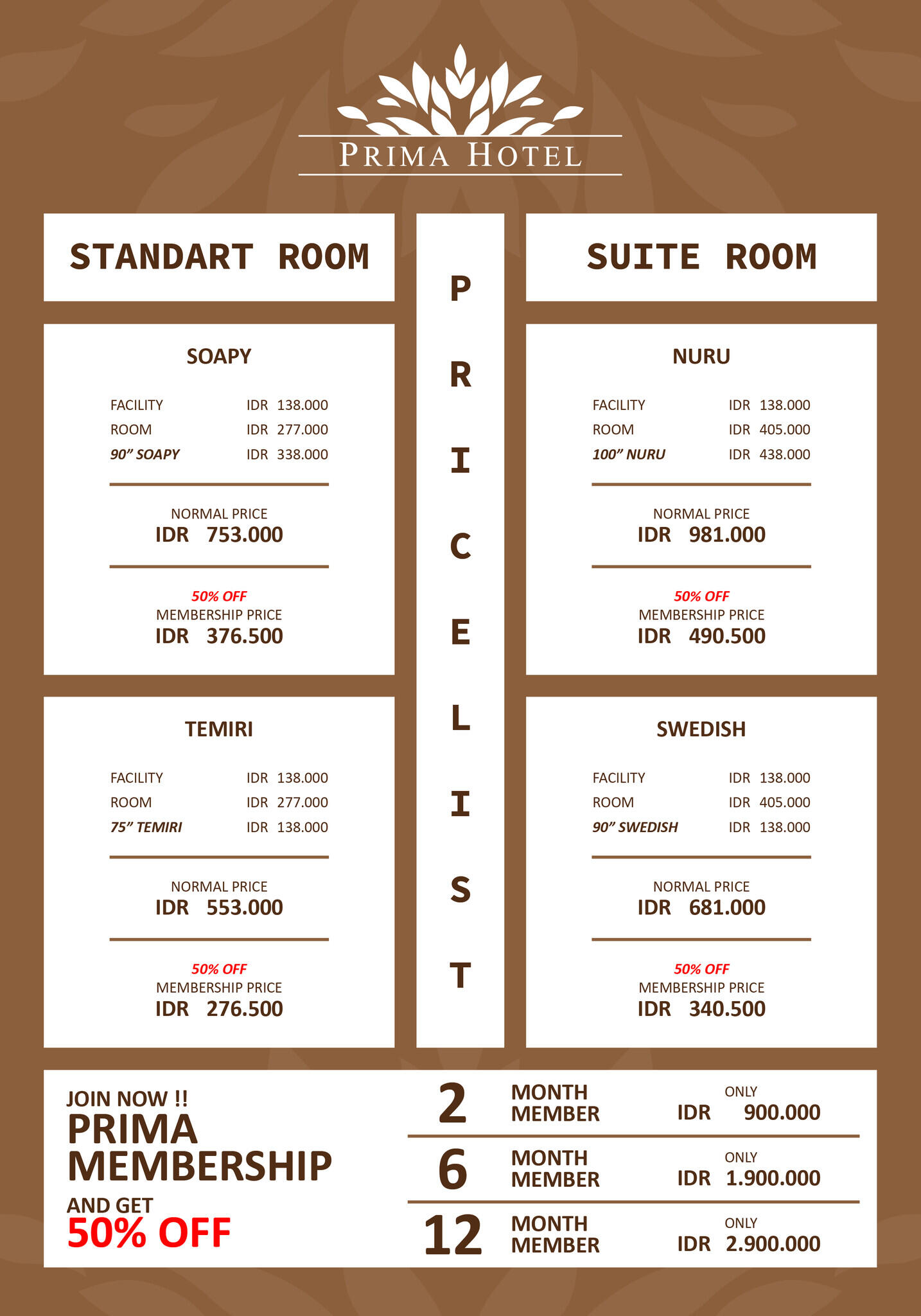 38 Prima Hotel - Blok M