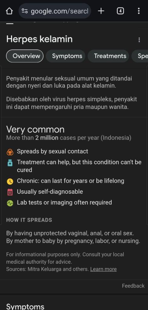 Pentingnya Mengetahui Penyakit Menular Seksual (PMS)