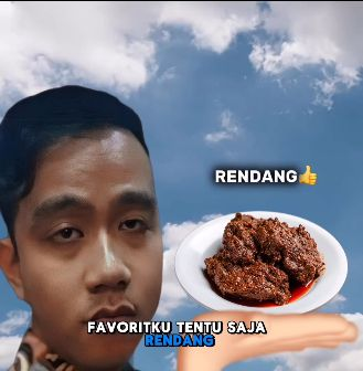 Gibran Rakabuming Unggah Video 'Nasi Padang'

