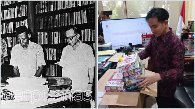 Netizen Bandingkan Gibran yang Koleksi Mainan Dengan Bung Hatta yang Koleksi Buku!