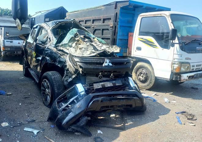 Dramatis! Kejar Elf Angkut Rokok Ilegal, 2 Mobil Bea Cukai Kecelakaan di Tol Jombang