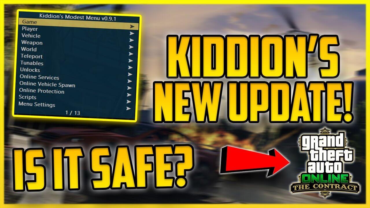 Kiddions Mod Menu (GTA 5 Mod Menu) Link Download 2024