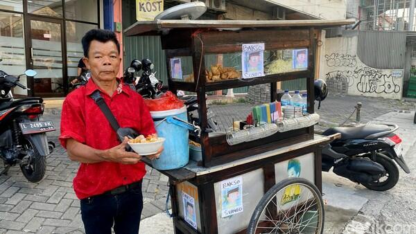 Pedagang Bakso di Surabaya mirip Suneo, Semoga bikin Kaya Raya kayak Tokoh Tersebut!