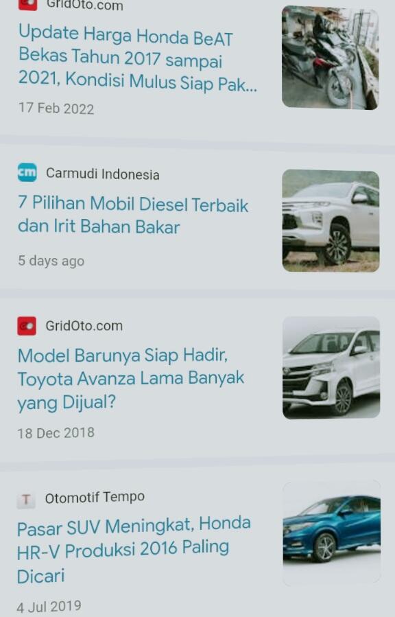 Jenis Kendaraan Banyak Ditemui Di Pasar Bekas, Pertanda Sering Bermasalah Hoaks?