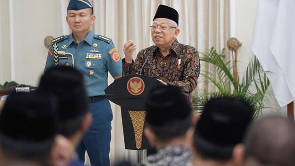 Ma&#039;ruf Amin: Kita Tak Boleh Berhenti Sampai Judol Hilang di Indonesia 