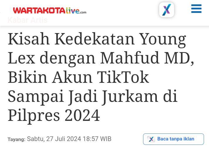 Mahfud Md Bilang Tak Ada Tawaran Masuk Kabinet Prabowo