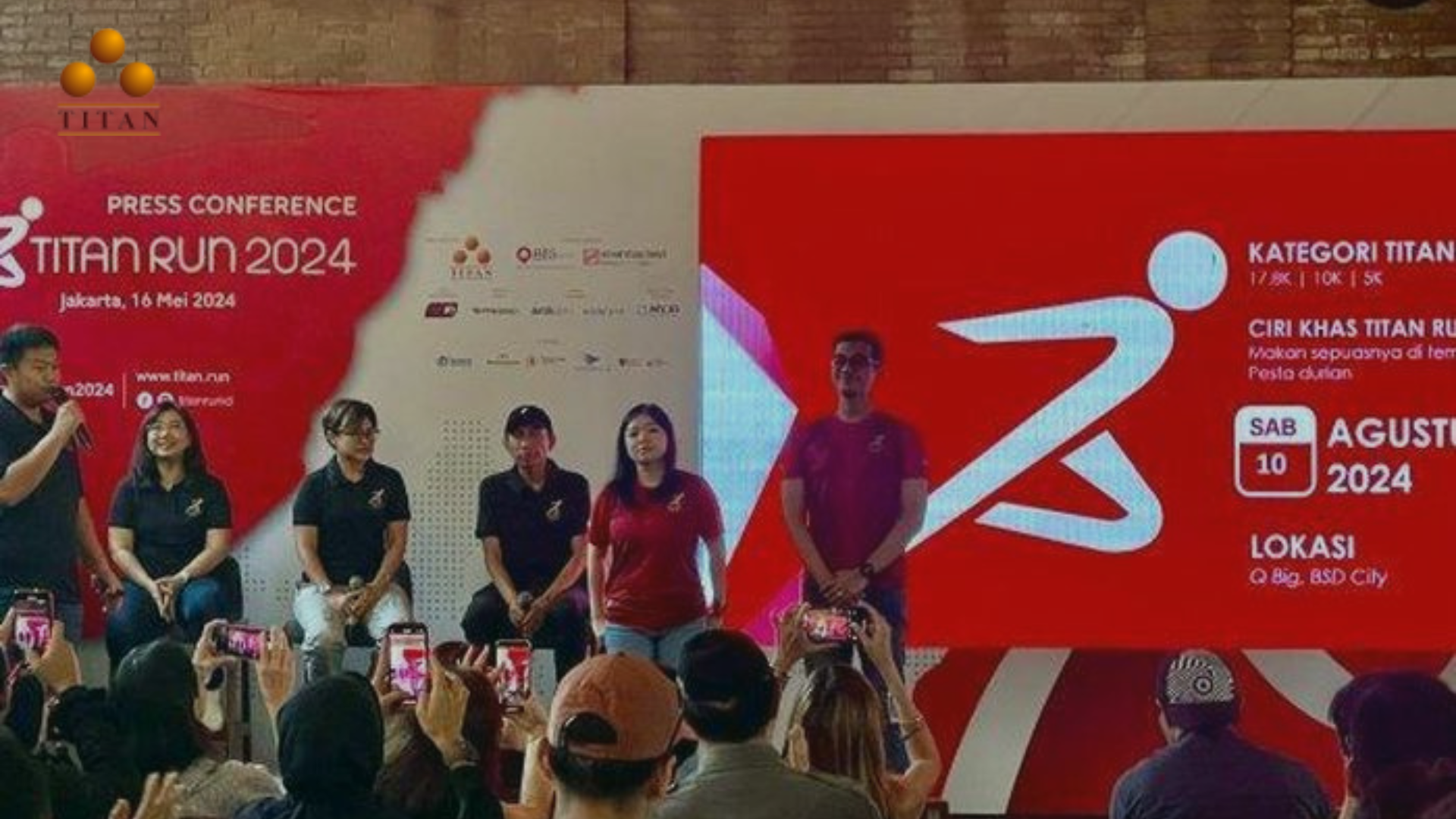 QBIG BSD City Menjadi Tuan Rumah Titan Infra Energy Run 2024