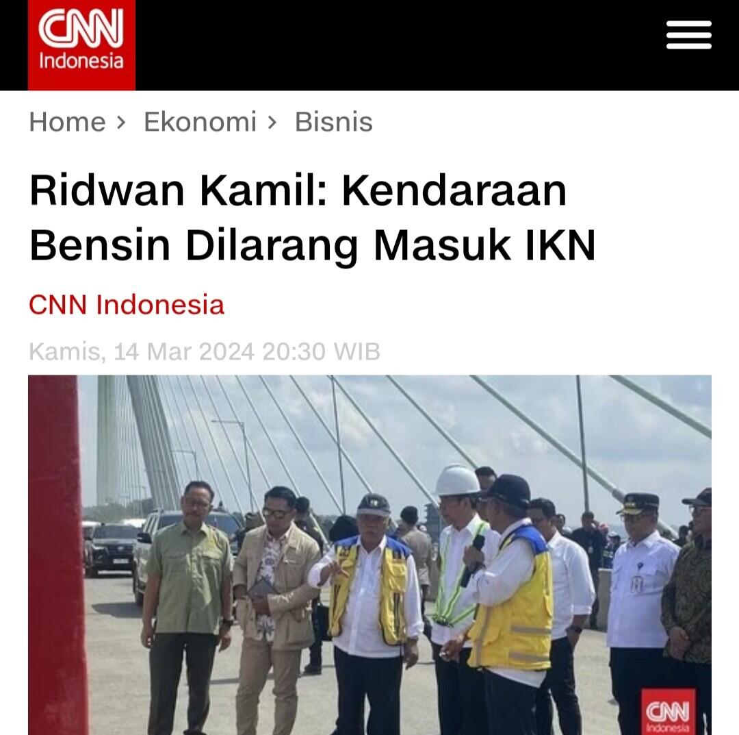 Daftar Motor Dipakai Jokowi dan Influencer di IKN, Minim Motor Listrik