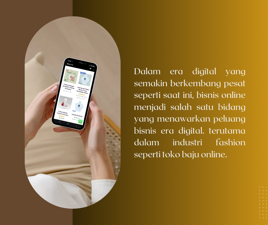 Peluang Bisnis Era Digital Toko Baju Online