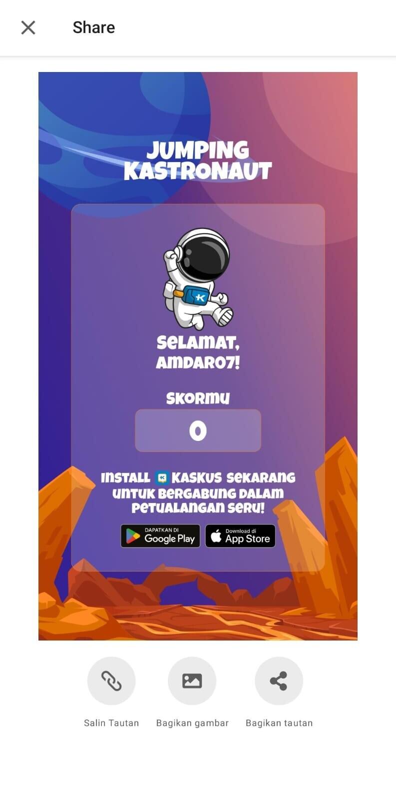 Mini Game Kaskus: Jumping Kastronaut - Biar Gak Bosen Di Rumah!