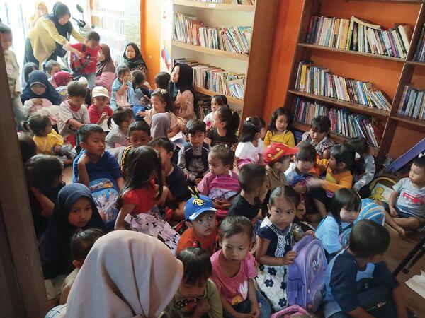 Gila, Keren Benget Program Kelas Prasekolah TBM Lentera Pustaka?