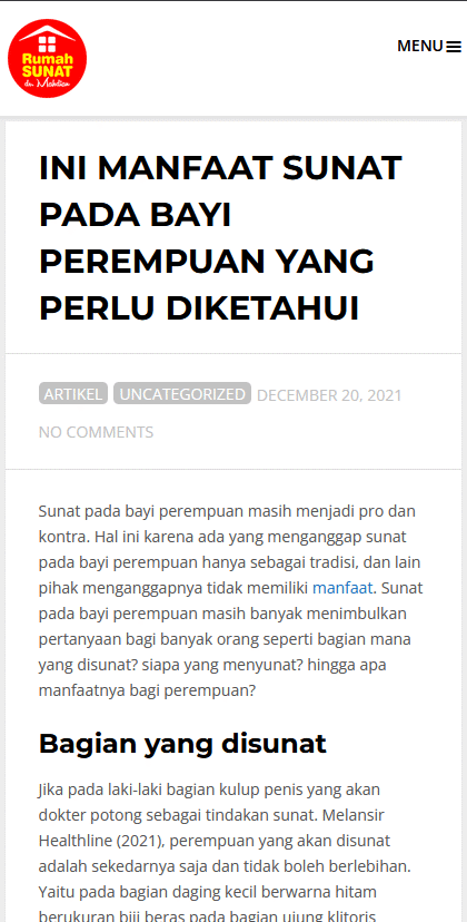 Resmi Dihapus Pemerintah, Ini Alasan Medis Perempuan Tak Perlu Disunat
