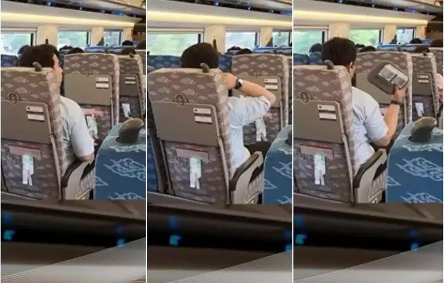Miris, Bantal Canggih Kereta Whoosh Dicuri Penumpang!
