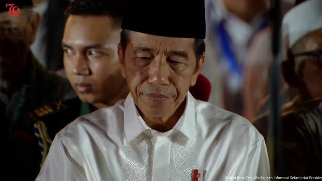 Jokowi: Saya Mohon Maaf Atas Salah dan Khilaf Selama Ini, Saya Tidak Sempurna