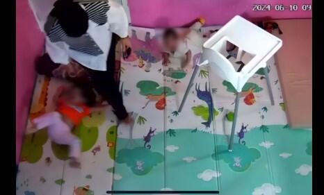 Daycare Depok Viral, Ada Bayi Dianiaya Terekam CCTV