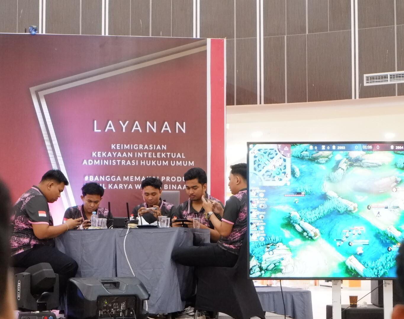 Tim E-Sport Rutan Mamuju Raih Juara Runner Up Pada Grand Final Mobile Legend