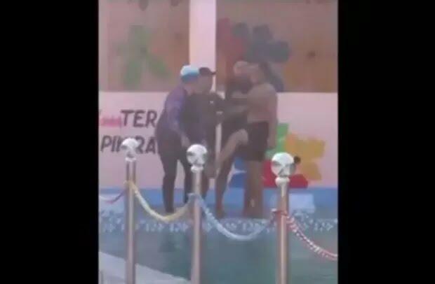 Parah! Kemaluan Pelatih Renang Wanita Ditendang Hingga Pingsan di Asahan!