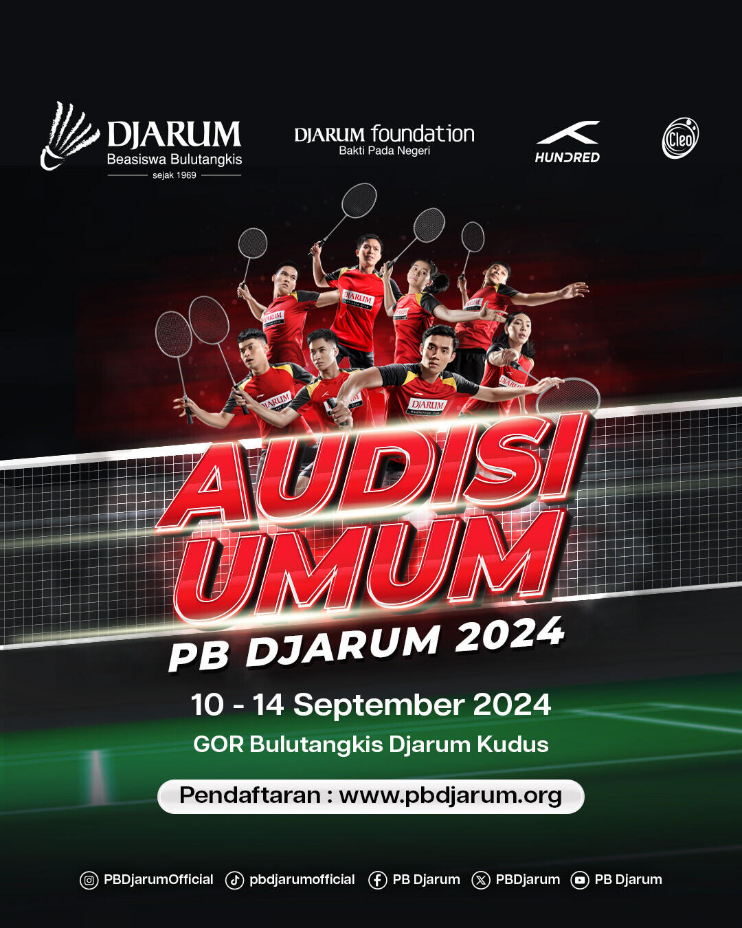 PB Djarum Kembali Buka Audisi Umum untuk 3 Kategori Usia
