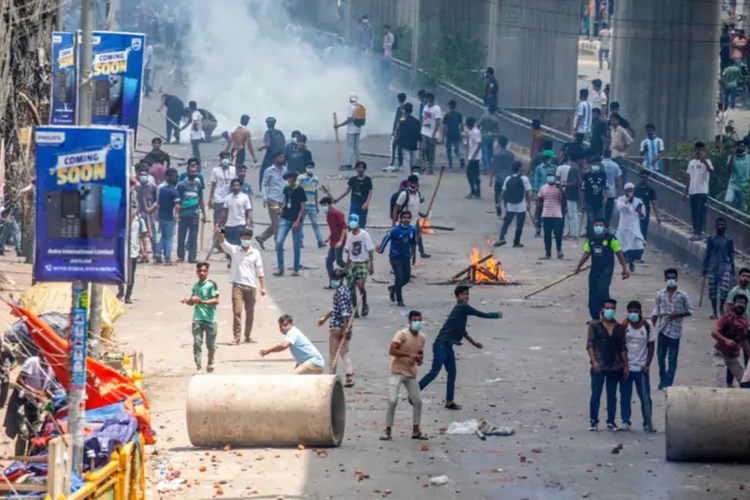 Berawal dari Demo Kuota PNS! 409 Orang Tewas saat Bangladesh Rusuh, 1 Diantaranya WNI