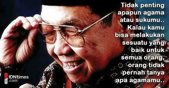Kita Baik, Tapi Tetap Ada yang Benci! Bagaimana Menghadapinya? Begini Menurut Gus dur