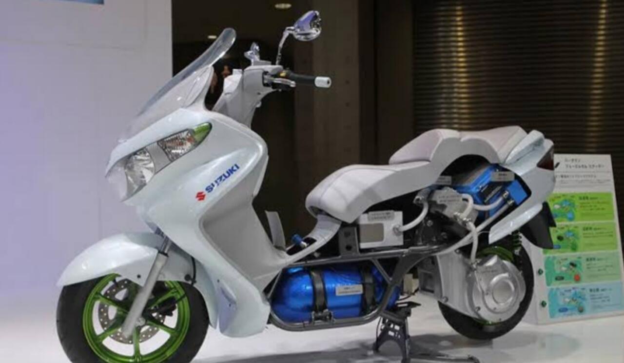 Suzuki Burgman Hidrogen Mulai Bocor di Internet