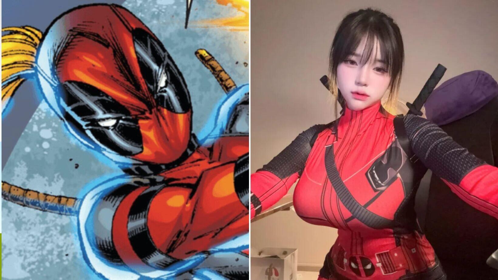Keren Abis! Cosplay Lady Deadpool dari Ms. Neko Bikin Para Marvelers Terpesona