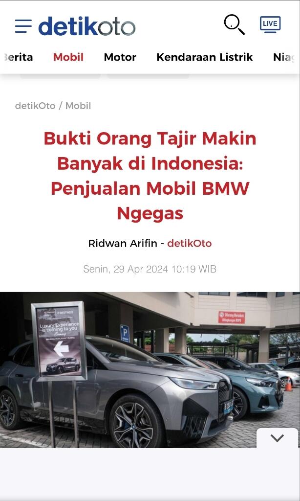 Kabar Buruk Penjualan Mobil RI Ambrol 17%, LCGC Ikut Terjungkal 13%