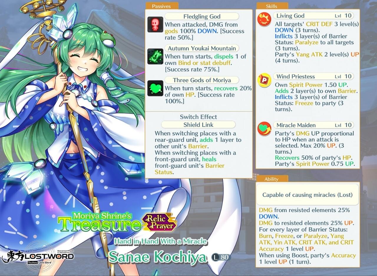 Kochiya Sanae L80
